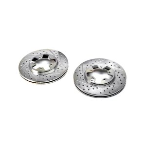 Chevrolet Colorado Brake Rotors (2) - Front - Baer Brakes - Claw Performance, Slot & Drilled - `04-`08